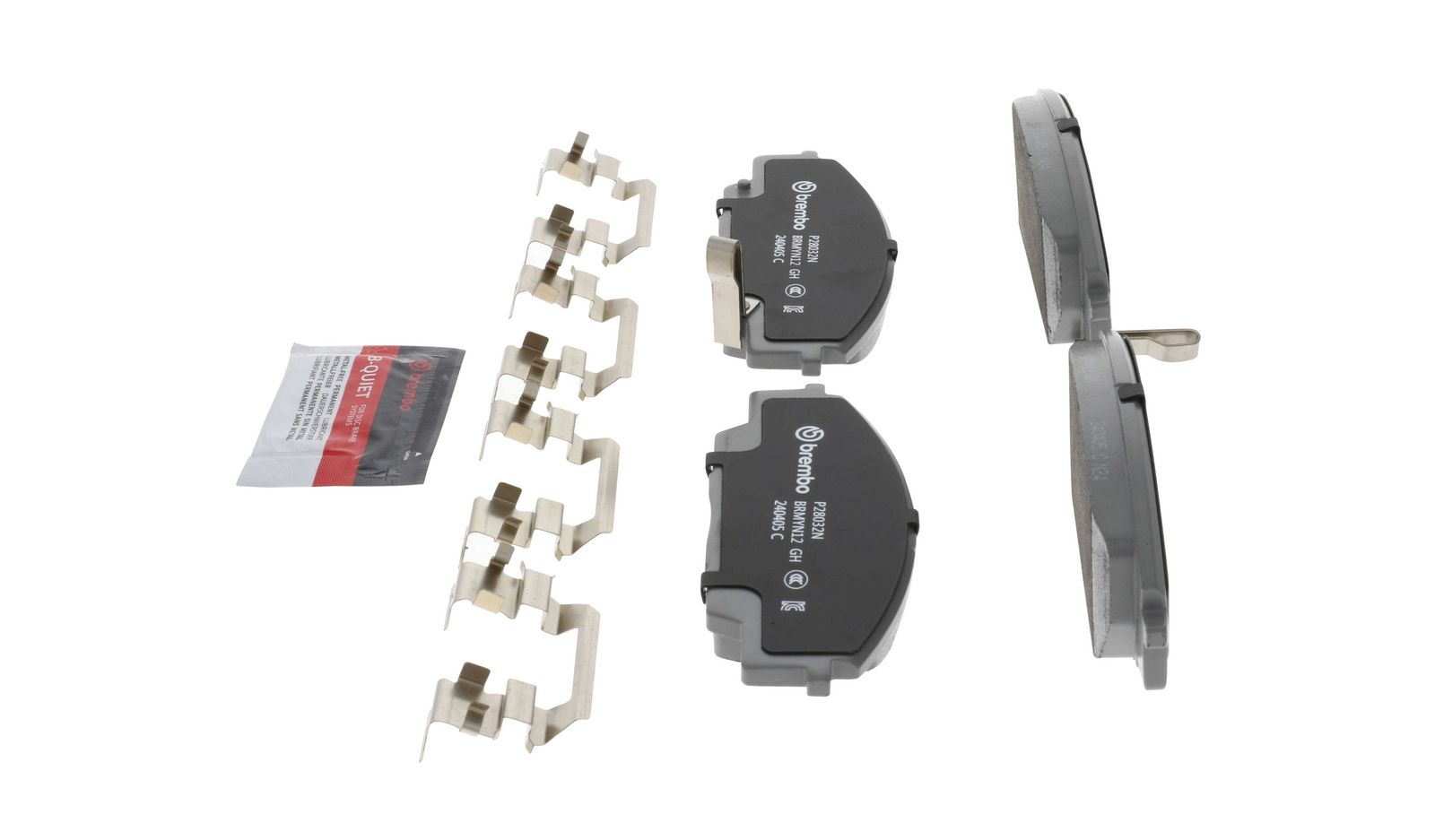 PRIME Ceramic Front Disc Brake Pad Set - P28032N_08