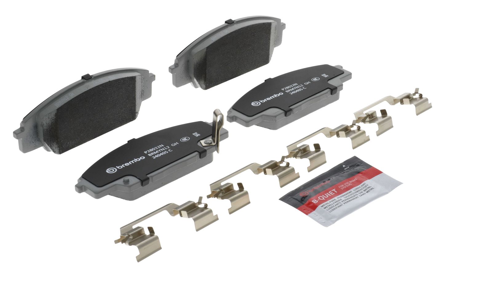PRIME Ceramic Front Disc Brake Pad Set - P28032N_23