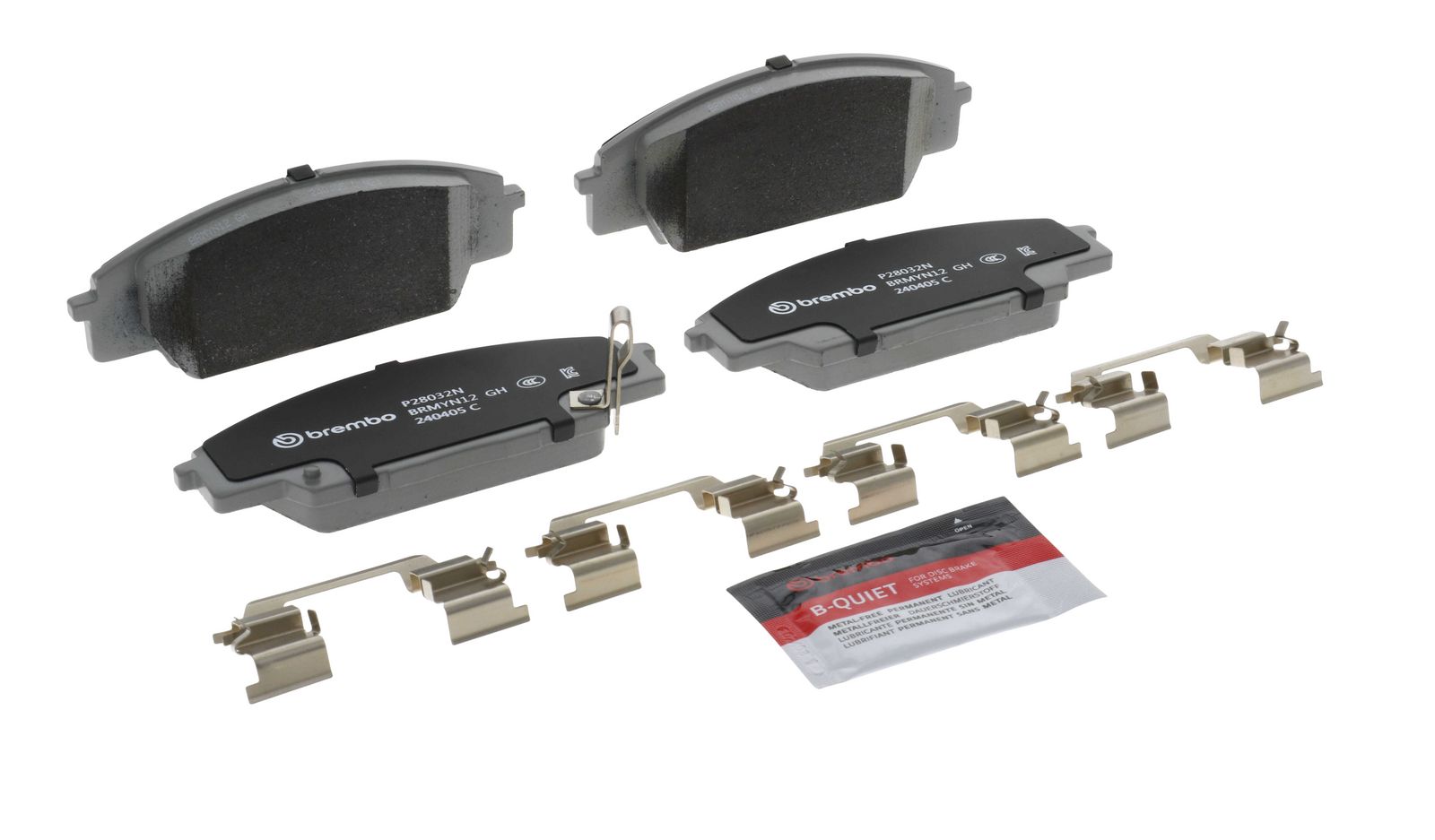 PRIME Ceramic Front Disc Brake Pad Set - P28032N_24