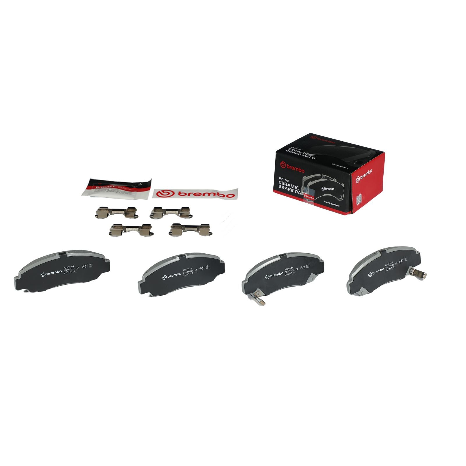 PRIME Ceramic Front Disc Brake Pad Set - P28034N_04
