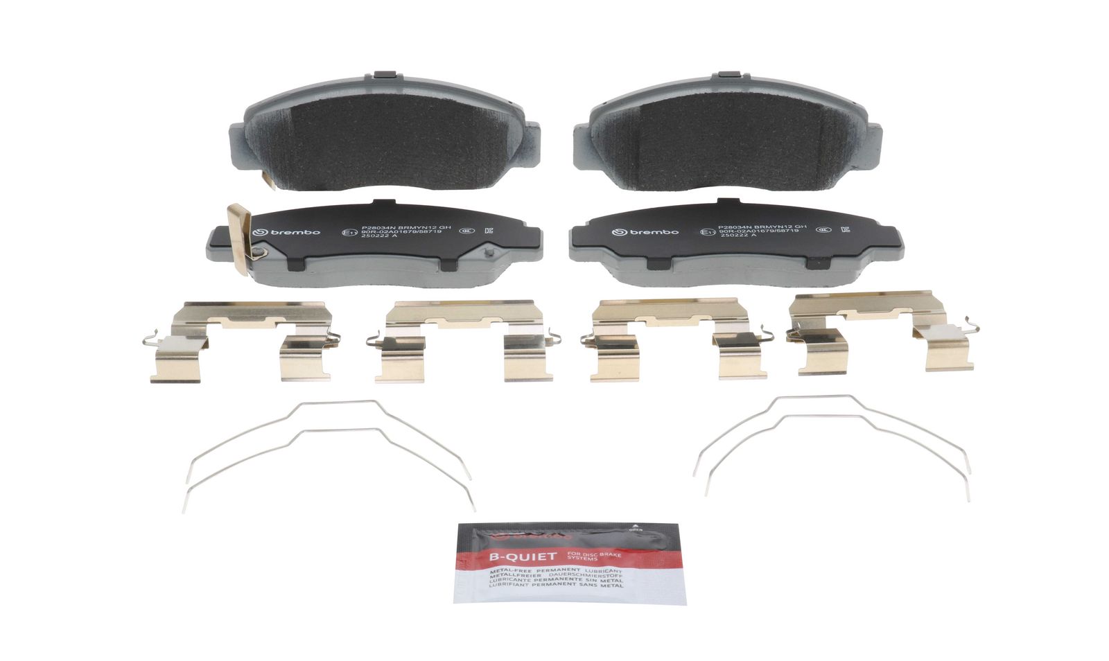PRIME Ceramic Front Disc Brake Pad Set - P28034N_06