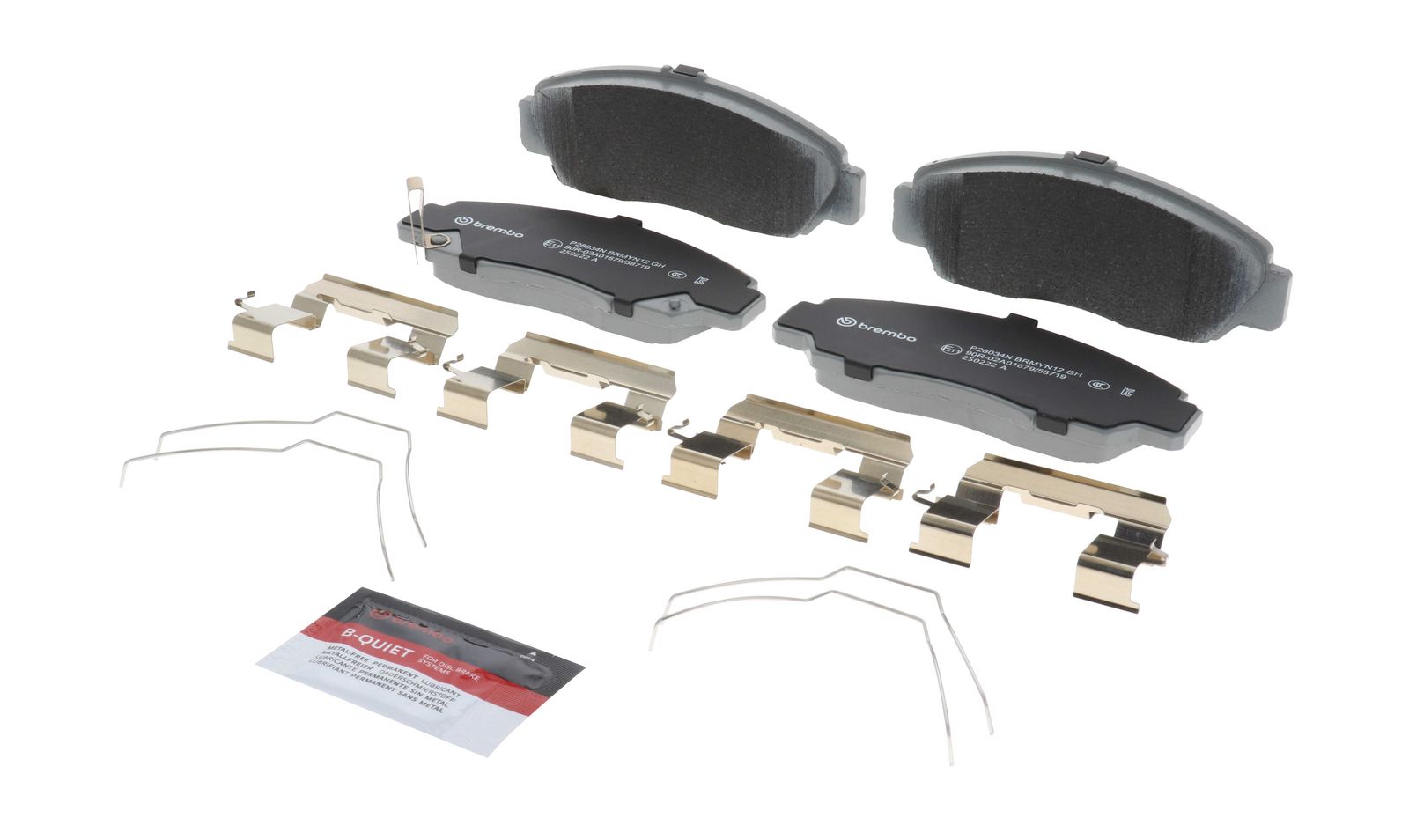 PRIME Ceramic Front Disc Brake Pad Set - P28034N_08
