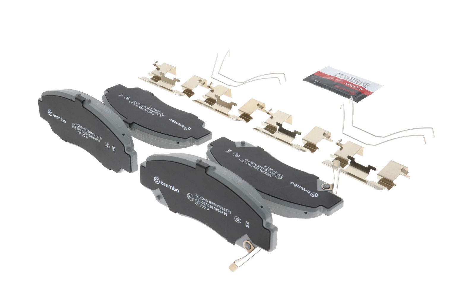 PRIME Ceramic Front Disc Brake Pad Set - P28034N_21