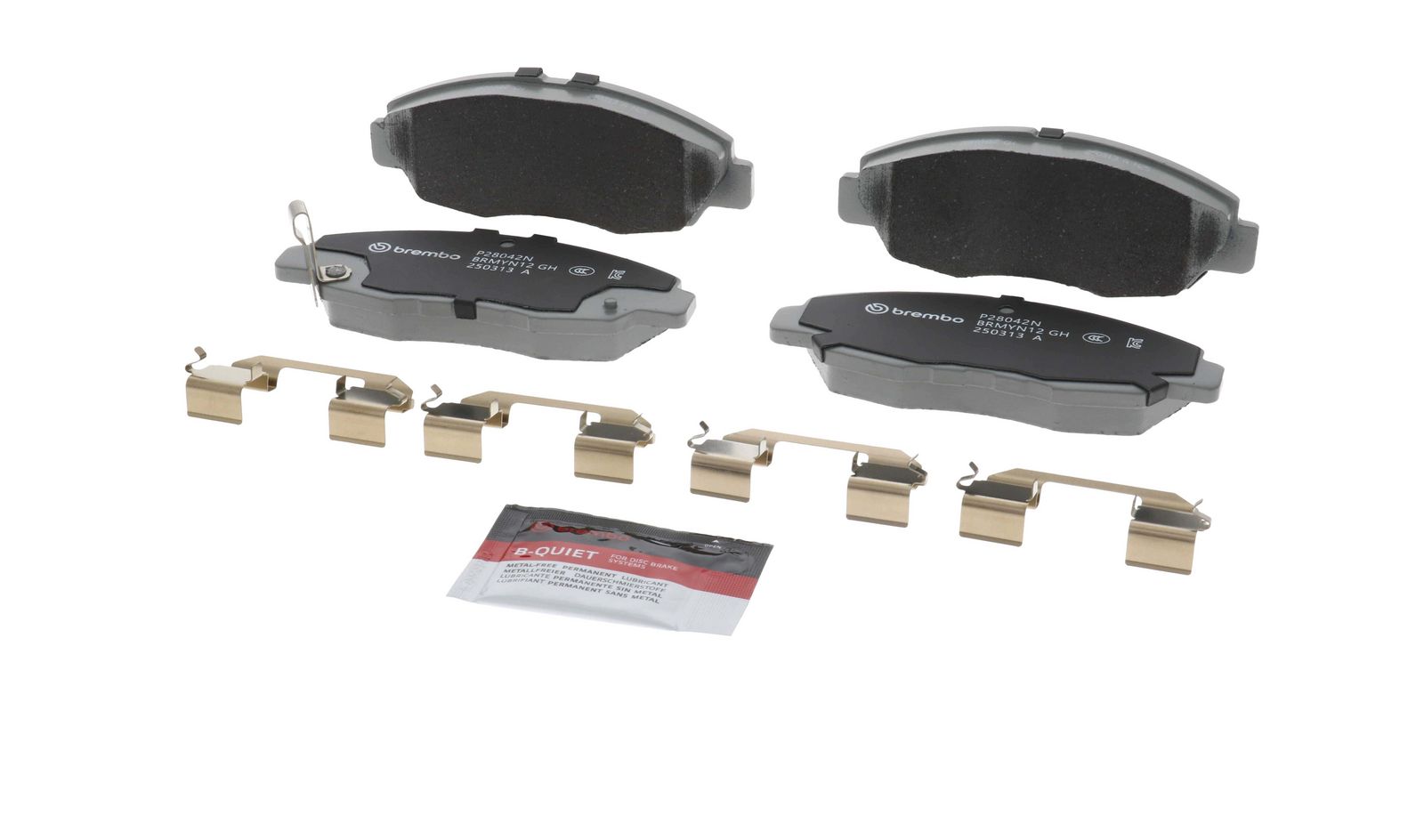PRIME Ceramic Front Disc Brake Pad Set - P28042N_03
