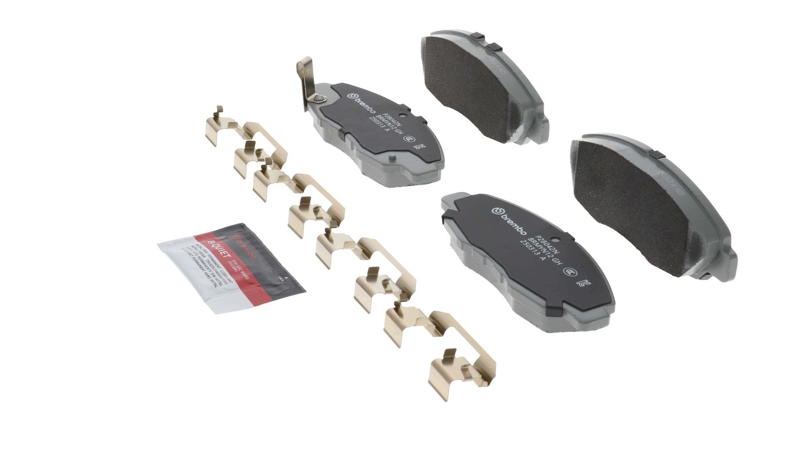 PRIME Ceramic Front Disc Brake Pad Set - P28042N_06