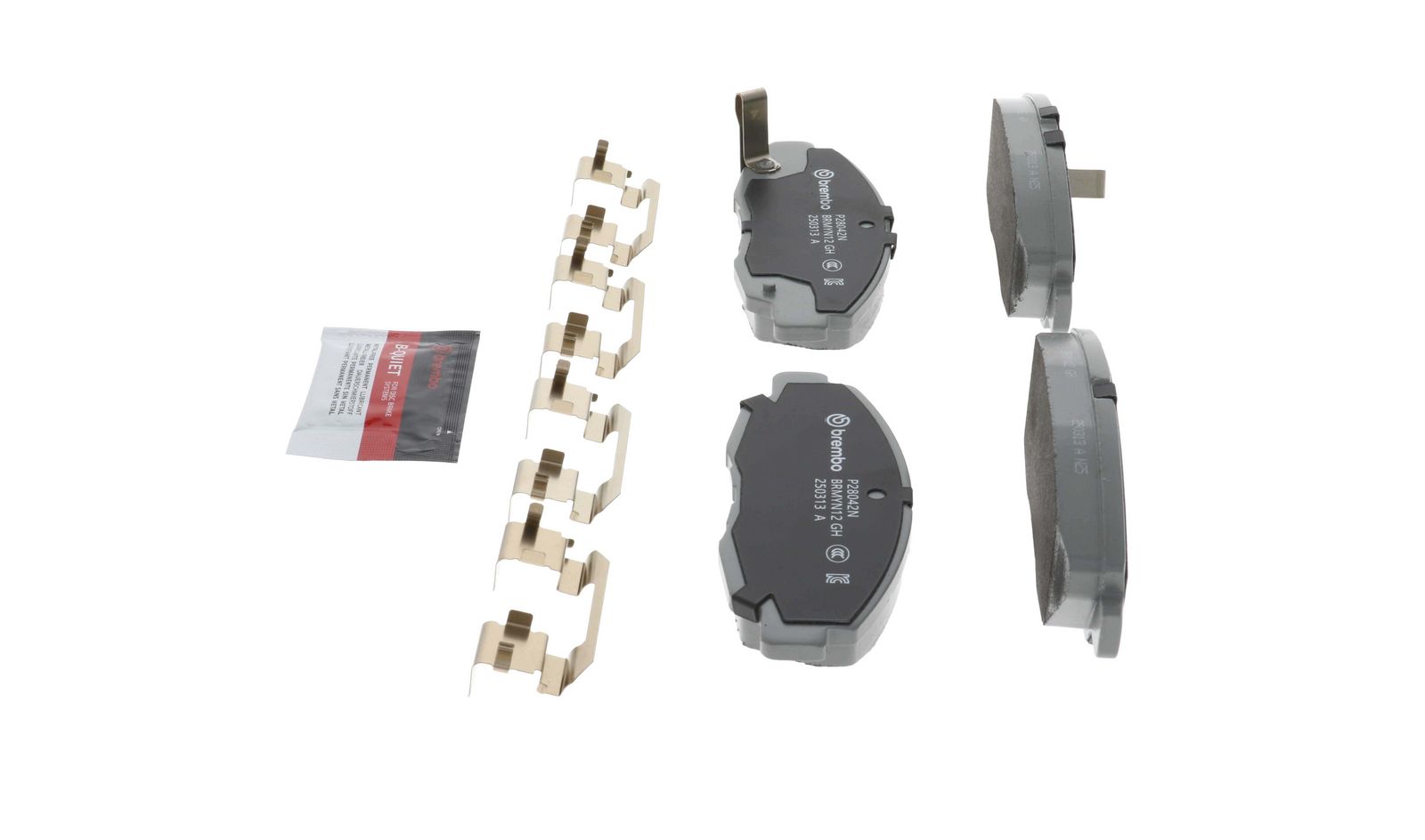 PRIME Ceramic Front Disc Brake Pad Set - P28042N_08