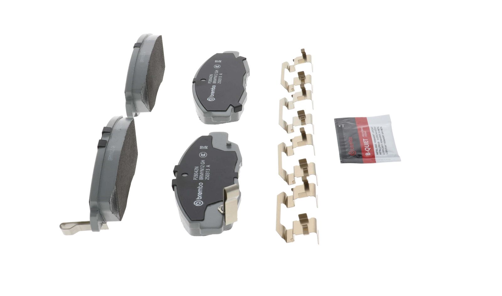 PRIME Ceramic Front Disc Brake Pad Set - P28042N_20
