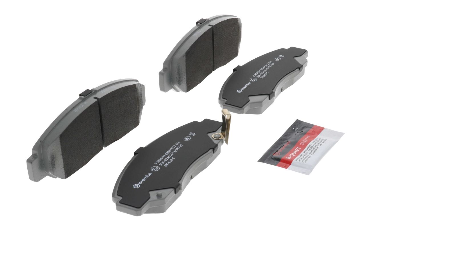 PRIME Ceramic Front Disc Brake Pad Set - P28047N_26