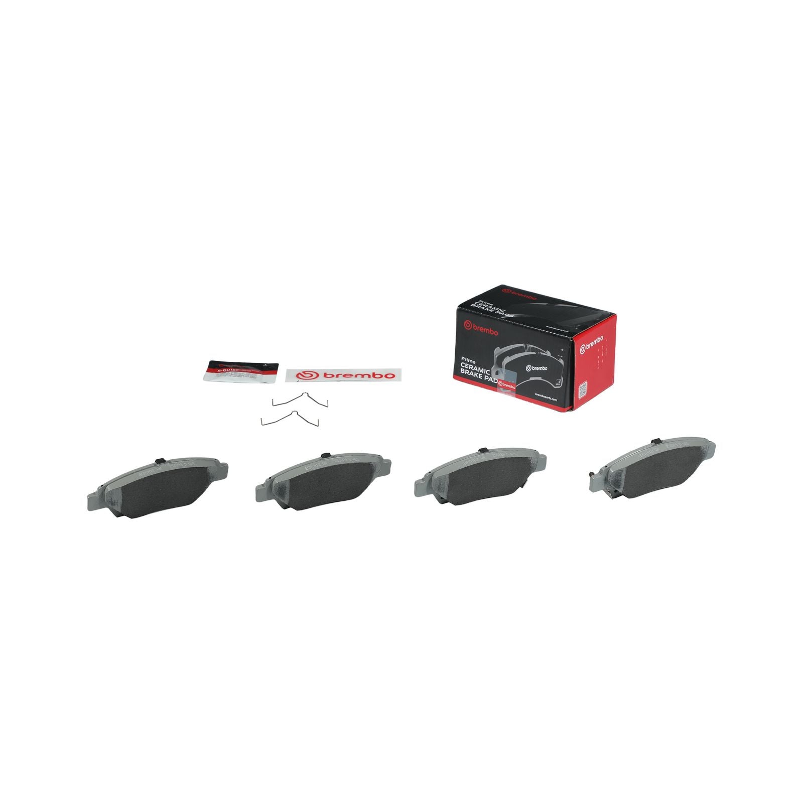 PRIME Ceramic Front Disc Brake Pad Set - P28050N_01