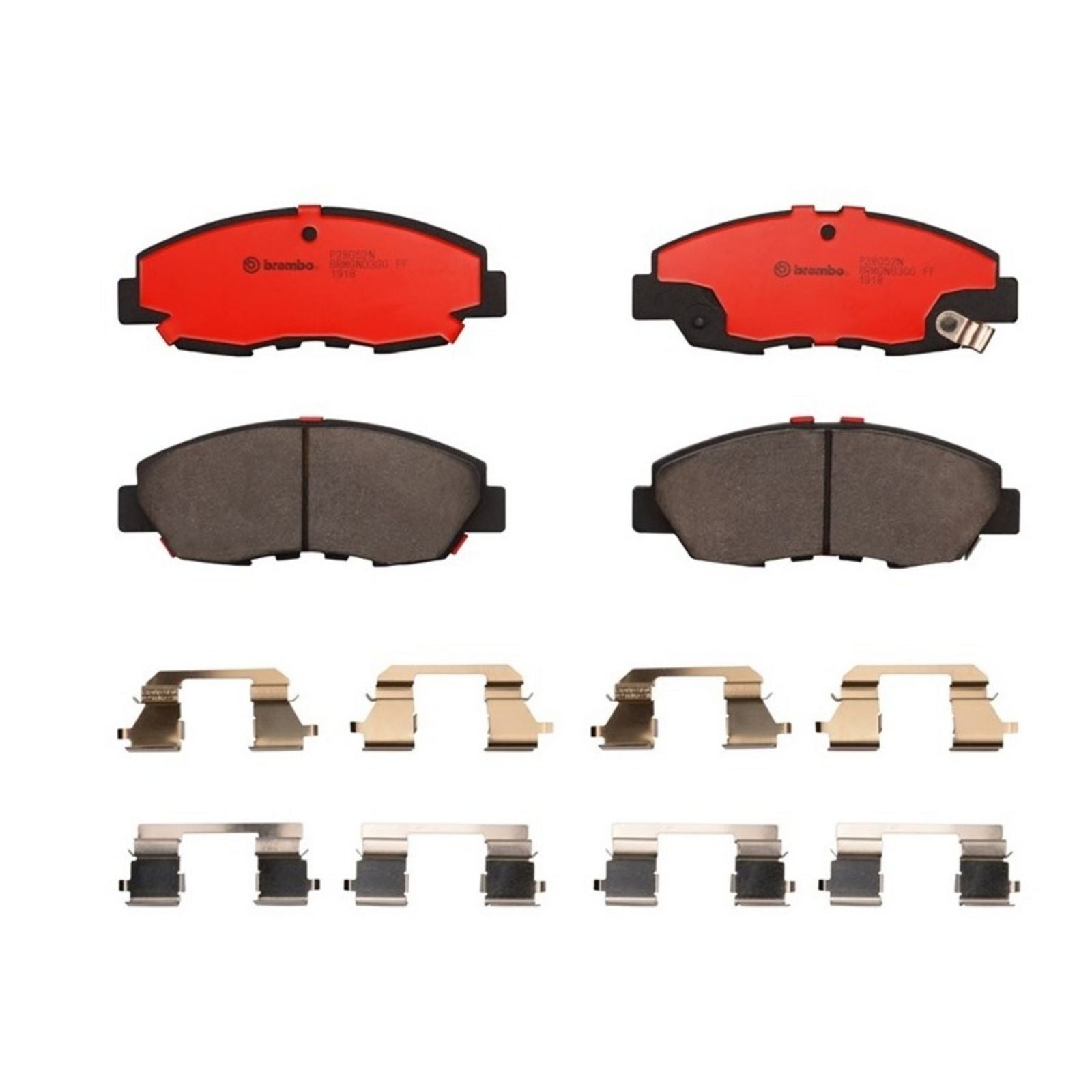 PRIME Ceramic Front Disc Brake Pad Set - P28052N_01