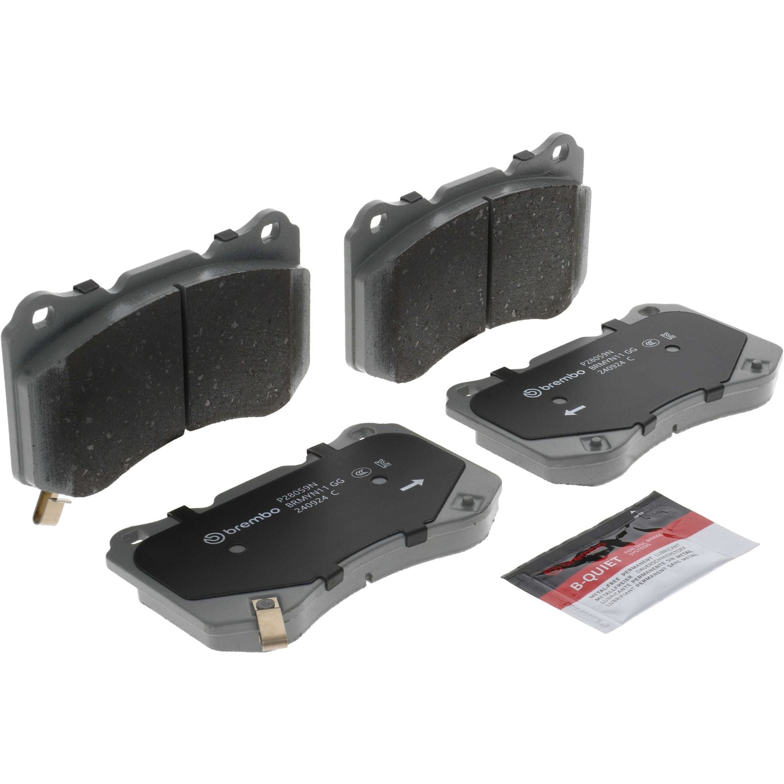 PRIME Ceramic Front Disc Brake Pad Set - P28059N_01