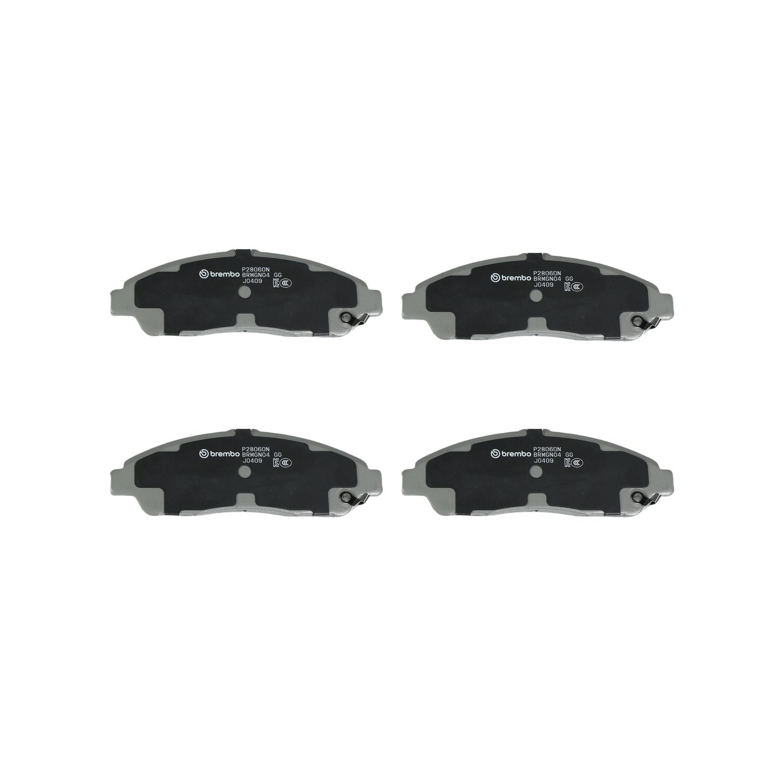 PRIME Ceramic Front Disc Brake Pad Set - P28060N_01