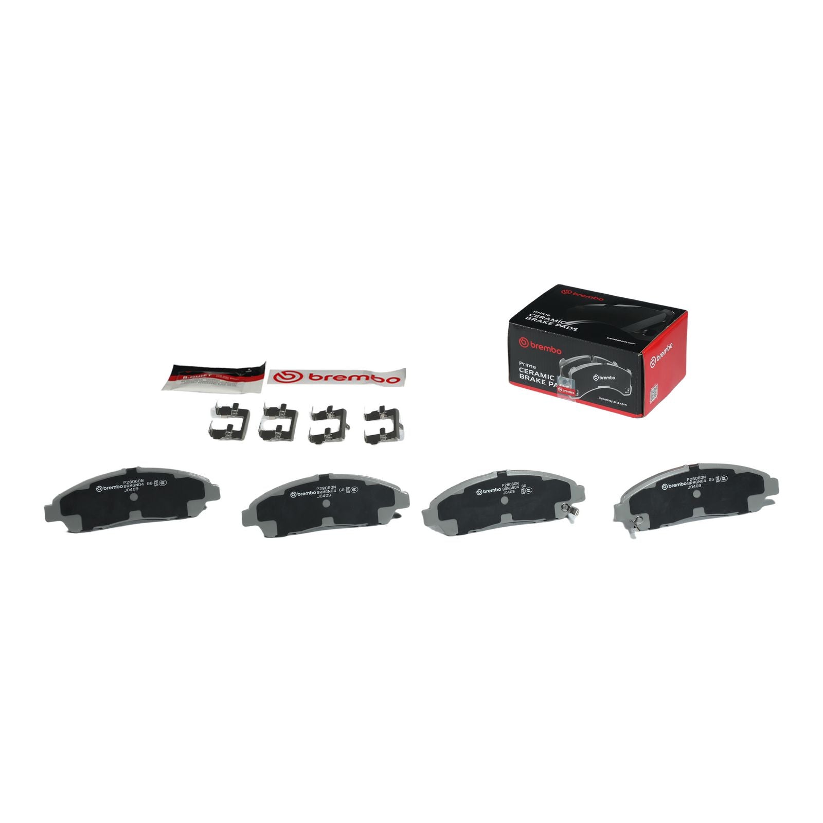 PRIME Ceramic Front Disc Brake Pad Set - P28060N_03