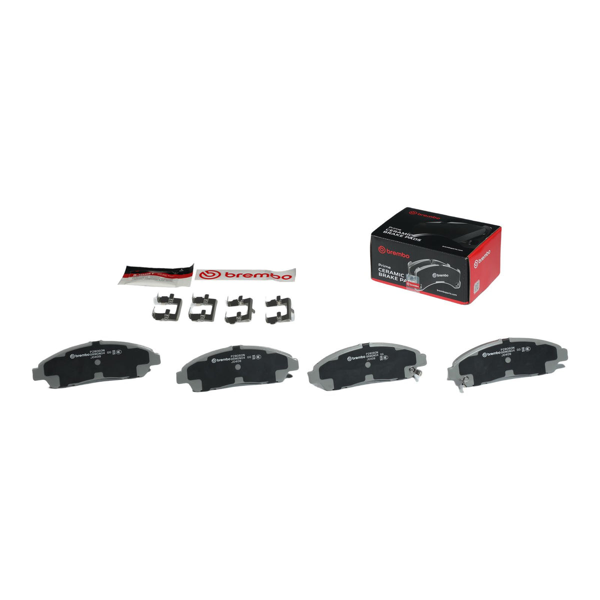 PRIME Ceramic Front Disc Brake Pad Set - P28060N_03