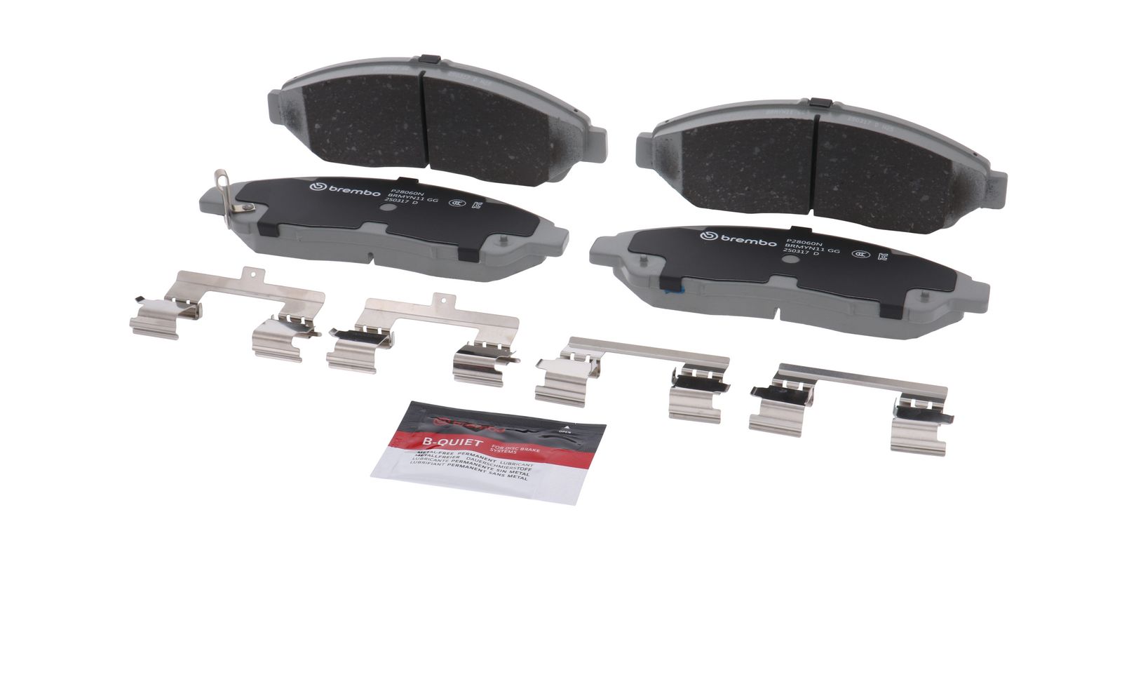 PRIME Ceramic Front Disc Brake Pad Set - P28060N_07