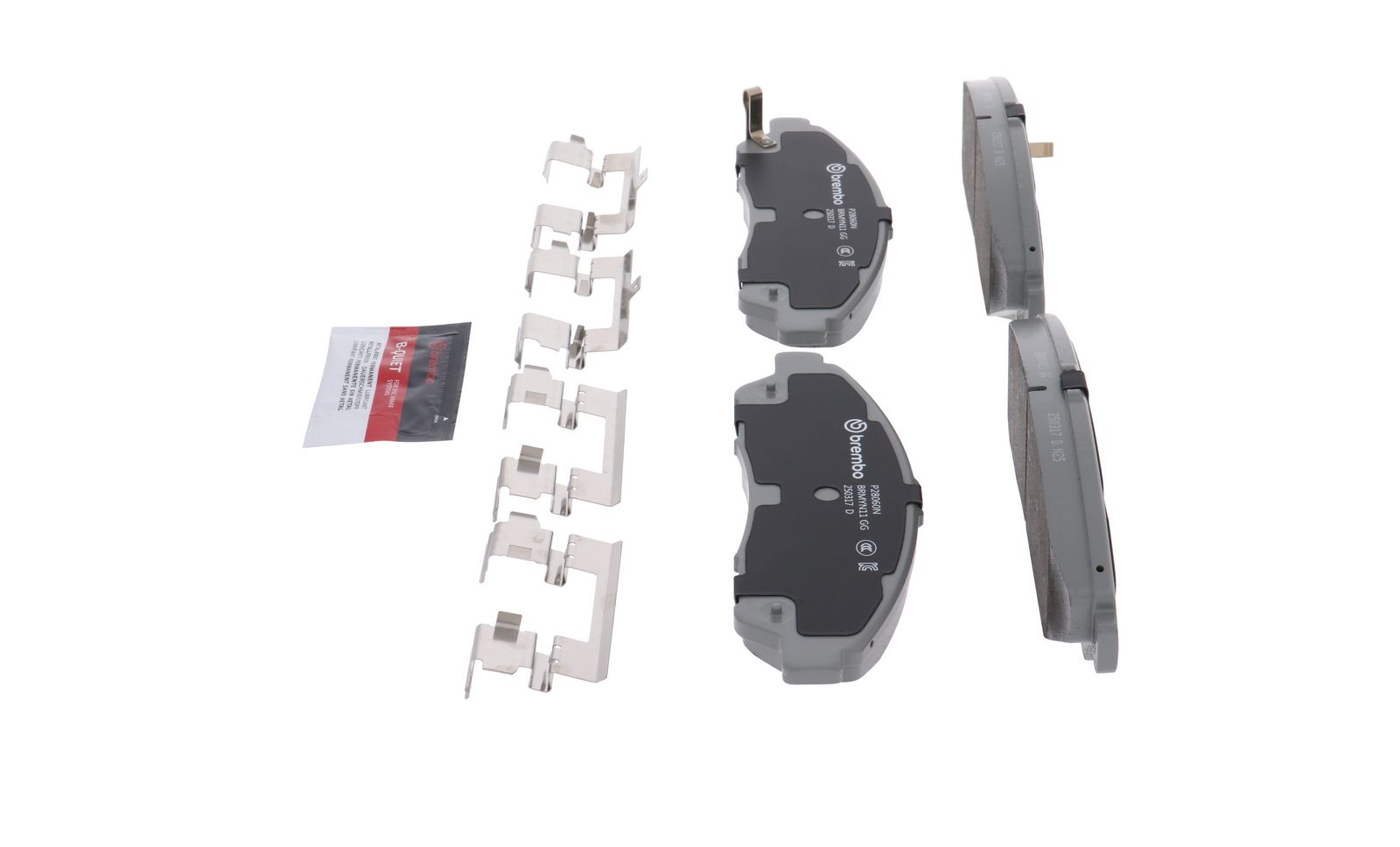 PRIME Ceramic Front Disc Brake Pad Set - P28060N_12