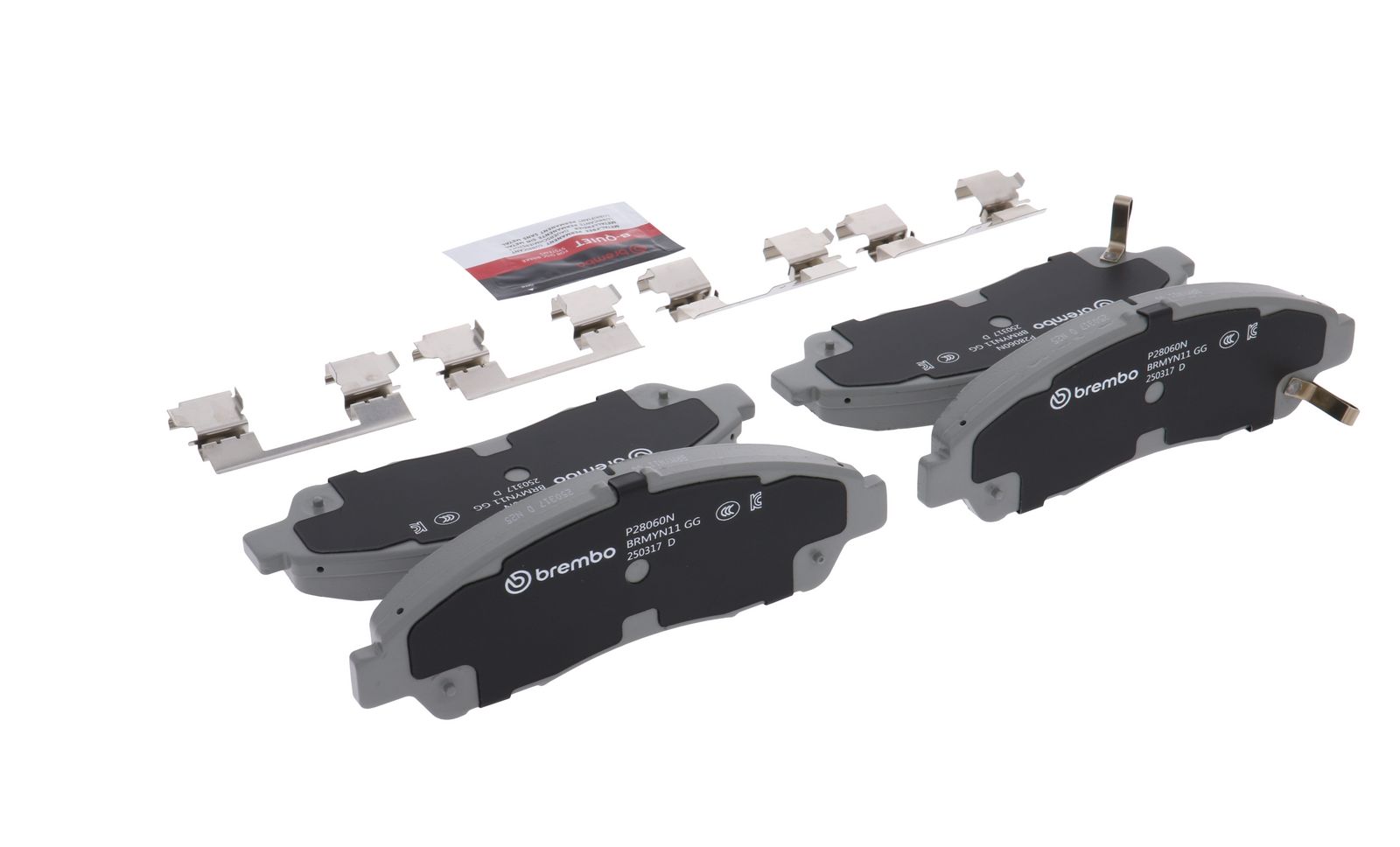 PRIME Ceramic Front Disc Brake Pad Set - P28060N_16