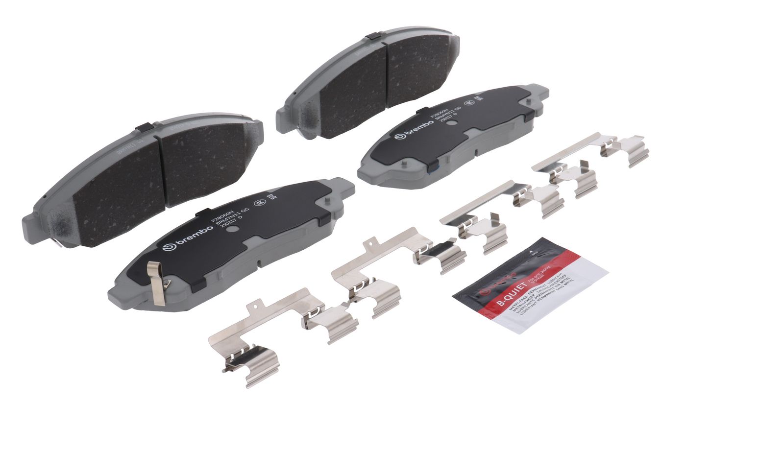 PRIME Ceramic Front Disc Brake Pad Set - P28060N_27