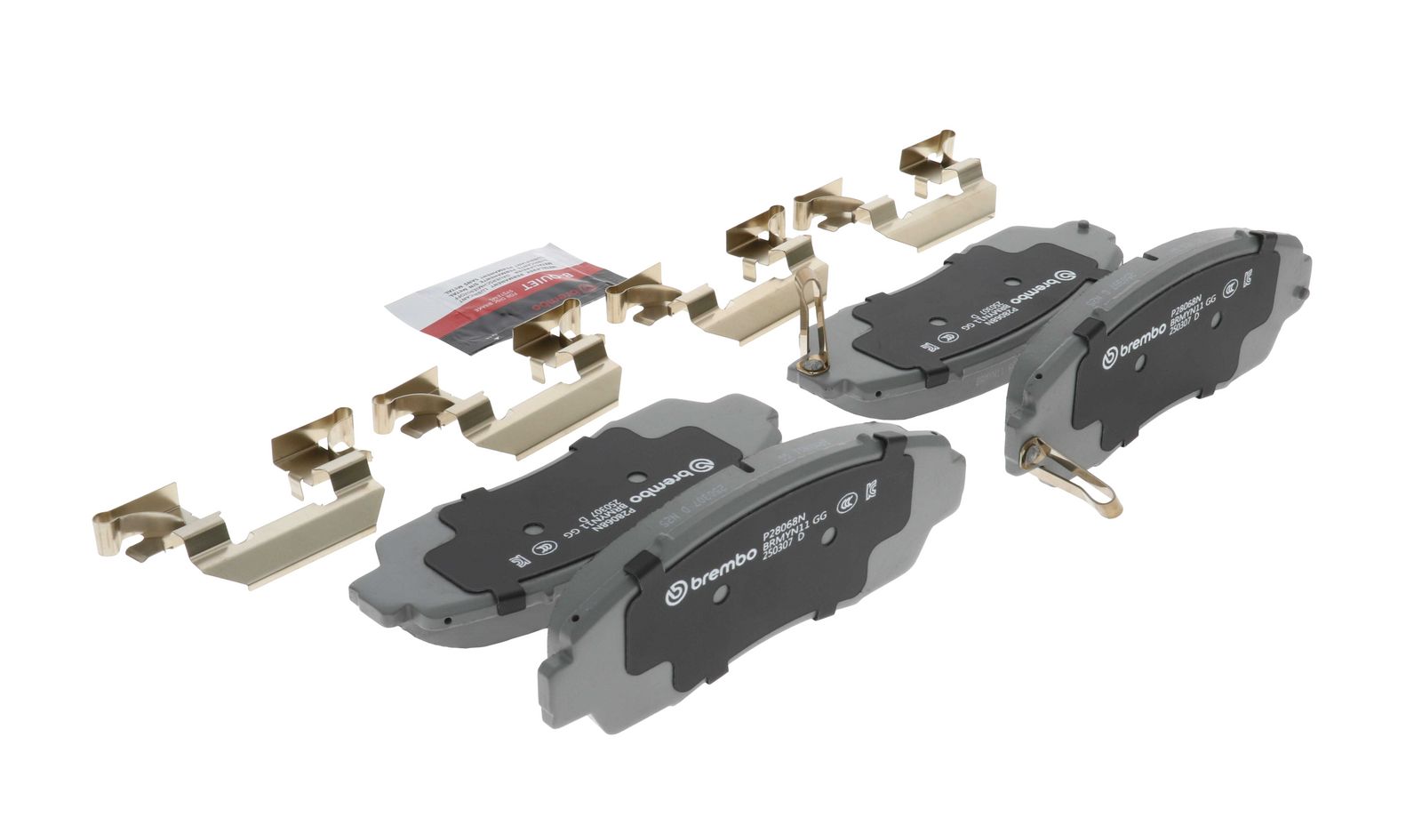 PRIME Ceramic Front Disc Brake Pad Set - P28068N_16