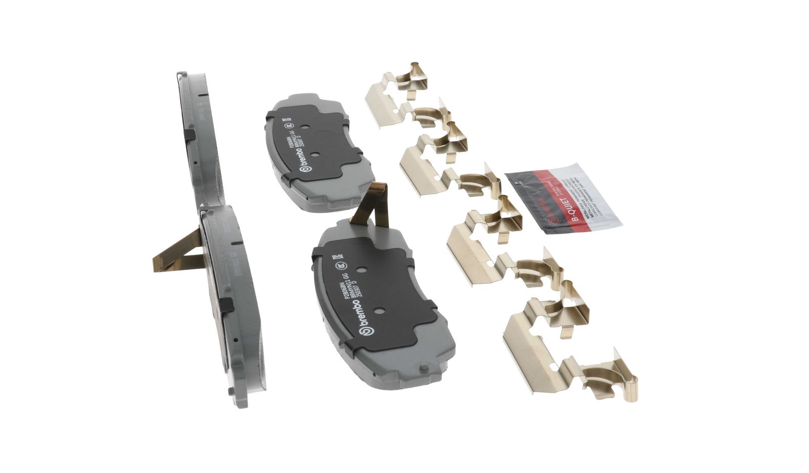 PRIME Ceramic Front Disc Brake Pad Set - P28068N_24