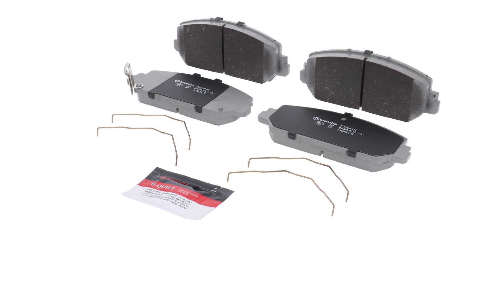 PRIME Ceramic Front Disc Brake Pad Set - P28084N_06