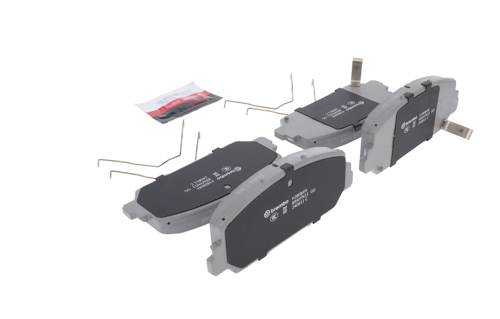 PRIME Ceramic Front Disc Brake Pad Set - P28084N_13