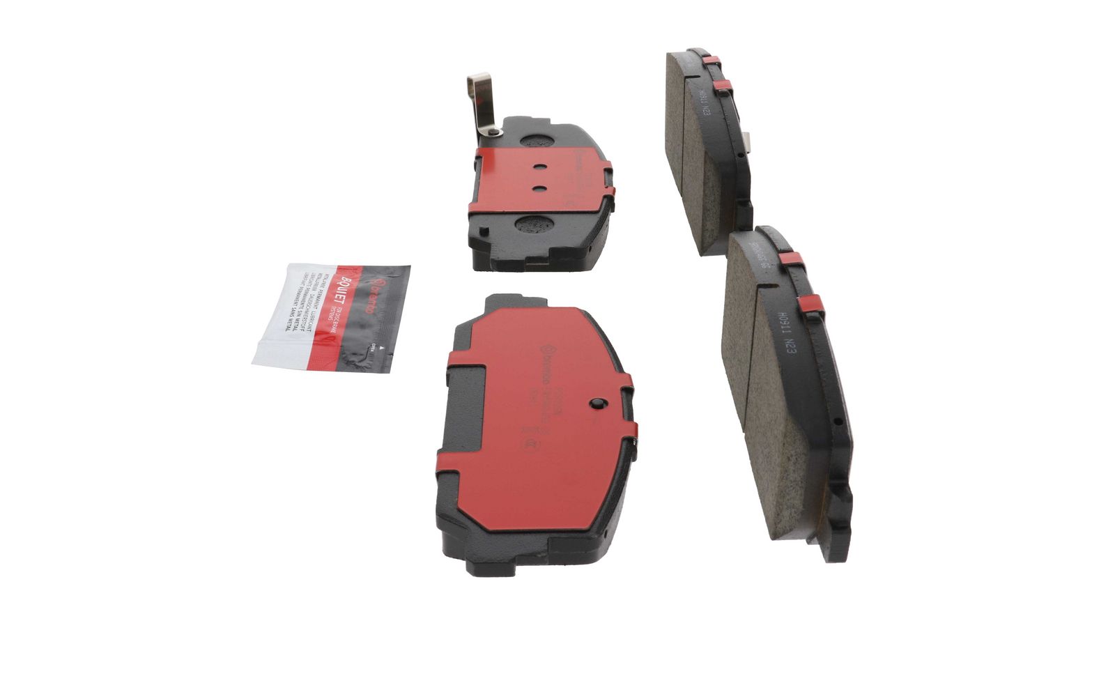 PRIME Ceramic Front Disc Brake Pad Set - P28096N_09