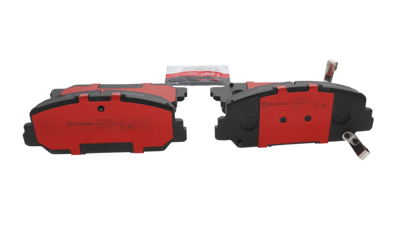 PRIME Ceramic Front Disc Brake Pad Set - P28096N_15