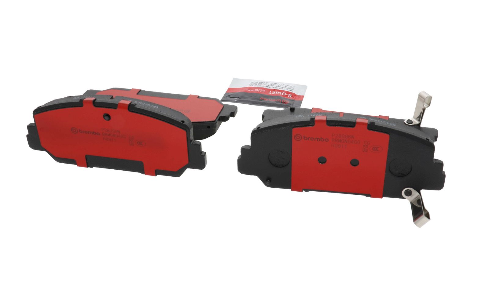 PRIME Ceramic Front Disc Brake Pad Set - P28096N_16