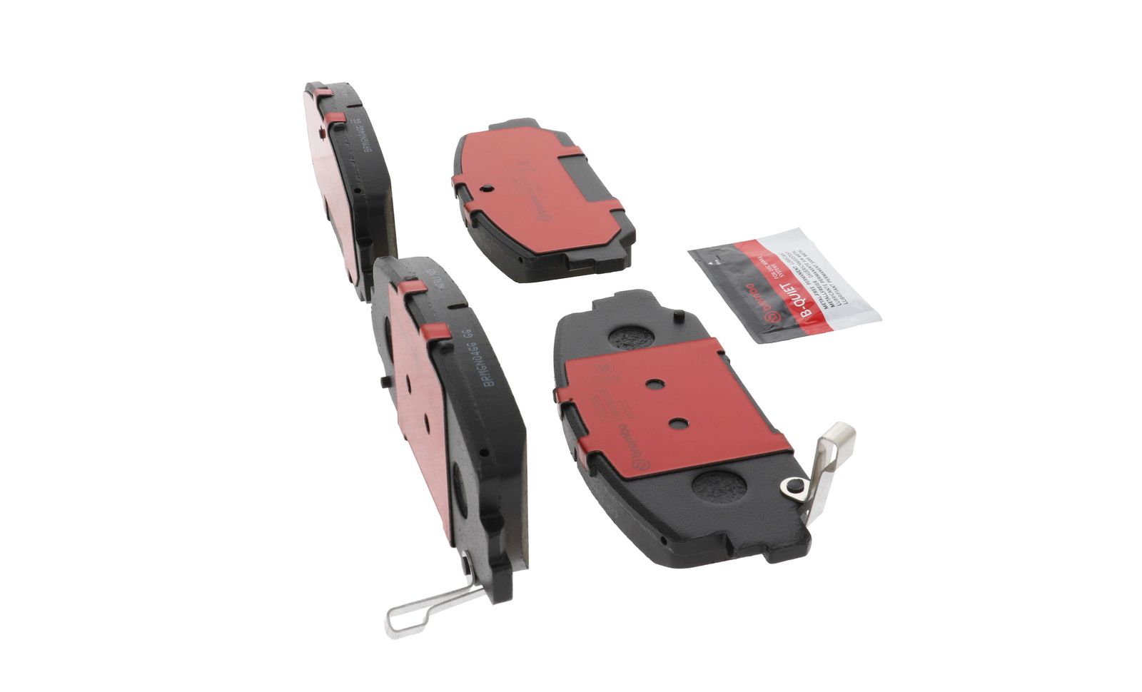 PRIME Ceramic Front Disc Brake Pad Set - P28096N_20