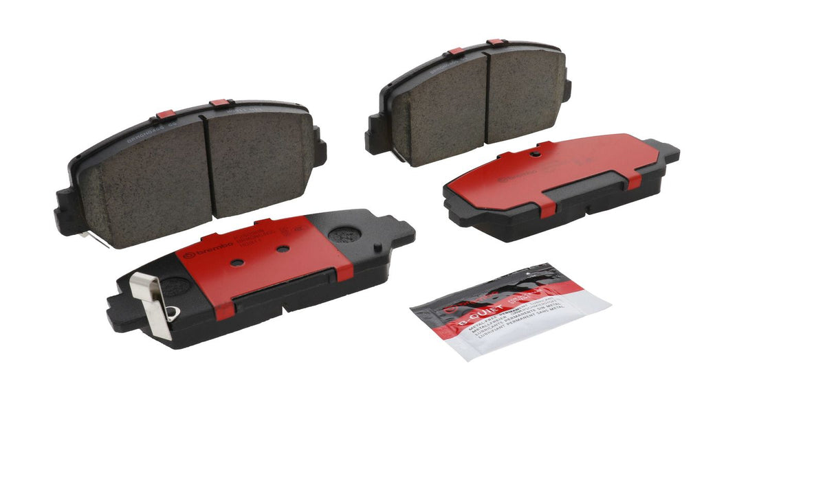 PRIME Ceramic Front Disc Brake Pad Set - P28096N_25