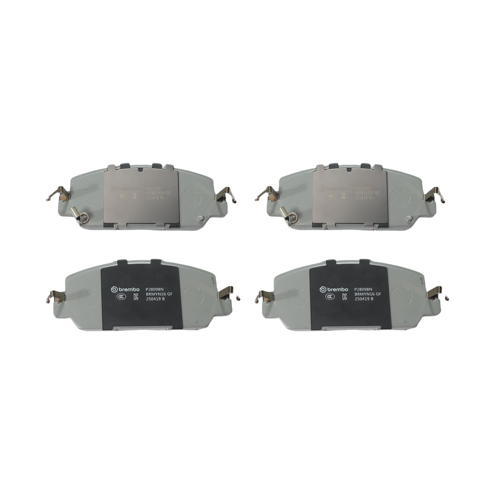 PRIME Ceramic Front Disc Brake Pad Set - P28098N_01
