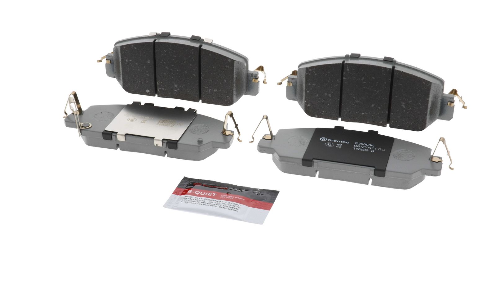 PRIME Ceramic Front Disc Brake Pad Set - P28098N_07