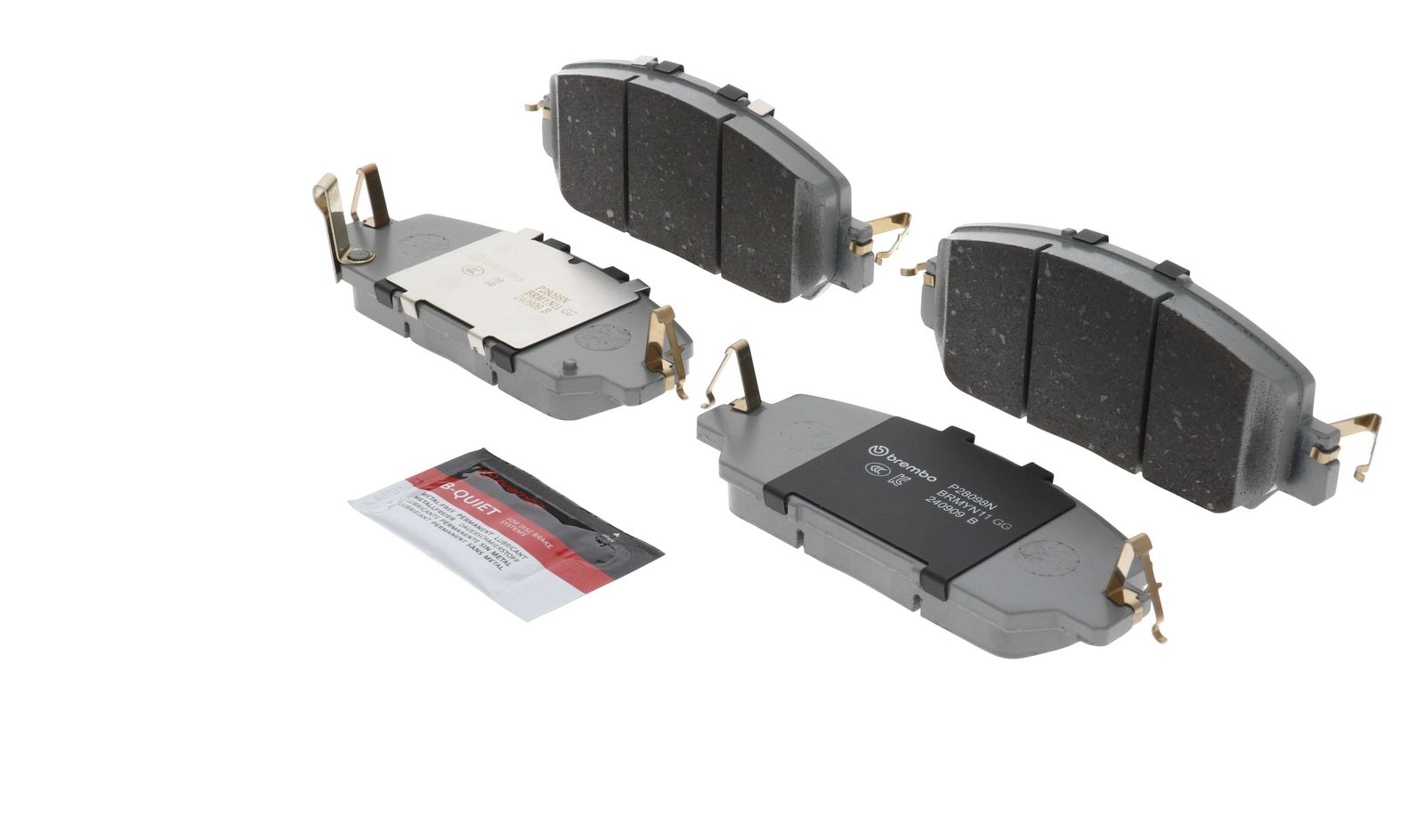PRIME Ceramic Front Disc Brake Pad Set - P28098N_09