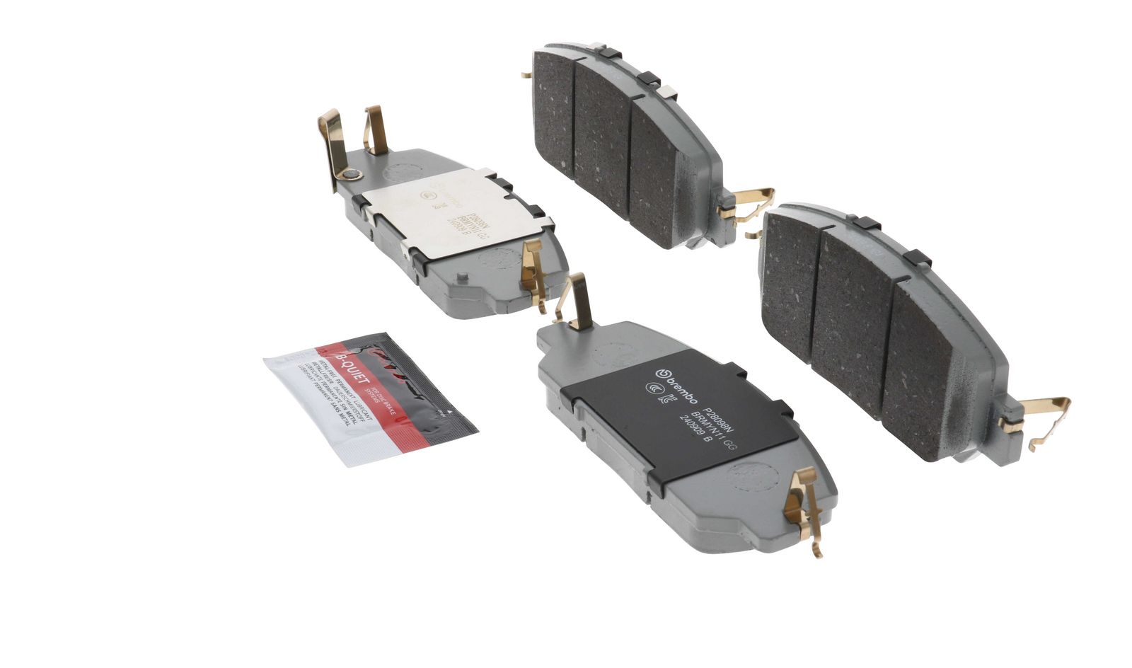 PRIME Ceramic Front Disc Brake Pad Set - P28098N_10