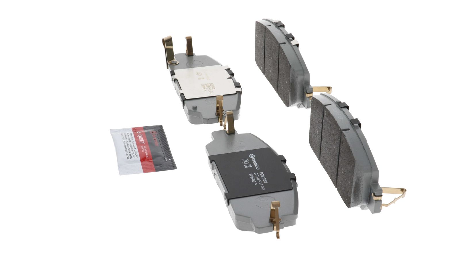 PRIME Ceramic Front Disc Brake Pad Set - P28098N_11