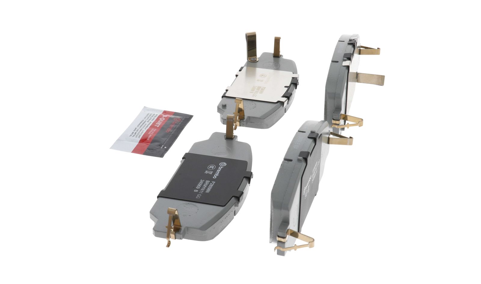 PRIME Ceramic Front Disc Brake Pad Set - P28098N_13