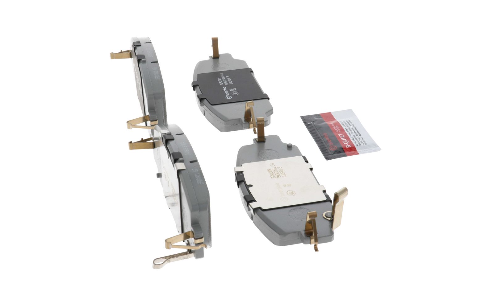 PRIME Ceramic Front Disc Brake Pad Set - P28098N_23