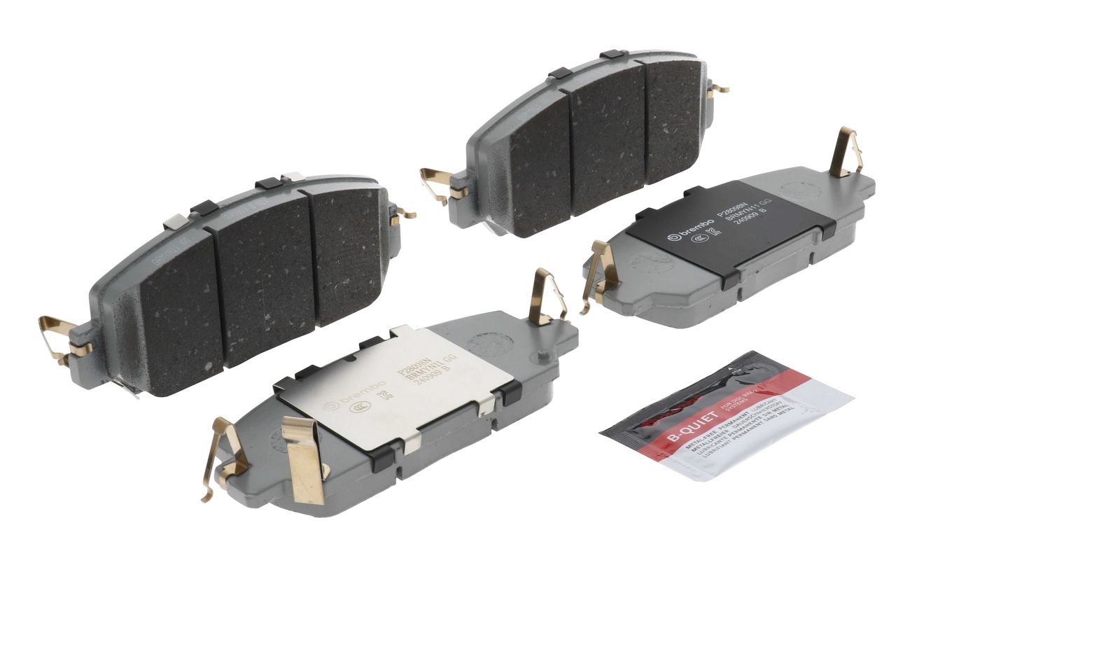 PRIME Ceramic Front Disc Brake Pad Set - P28098N_27