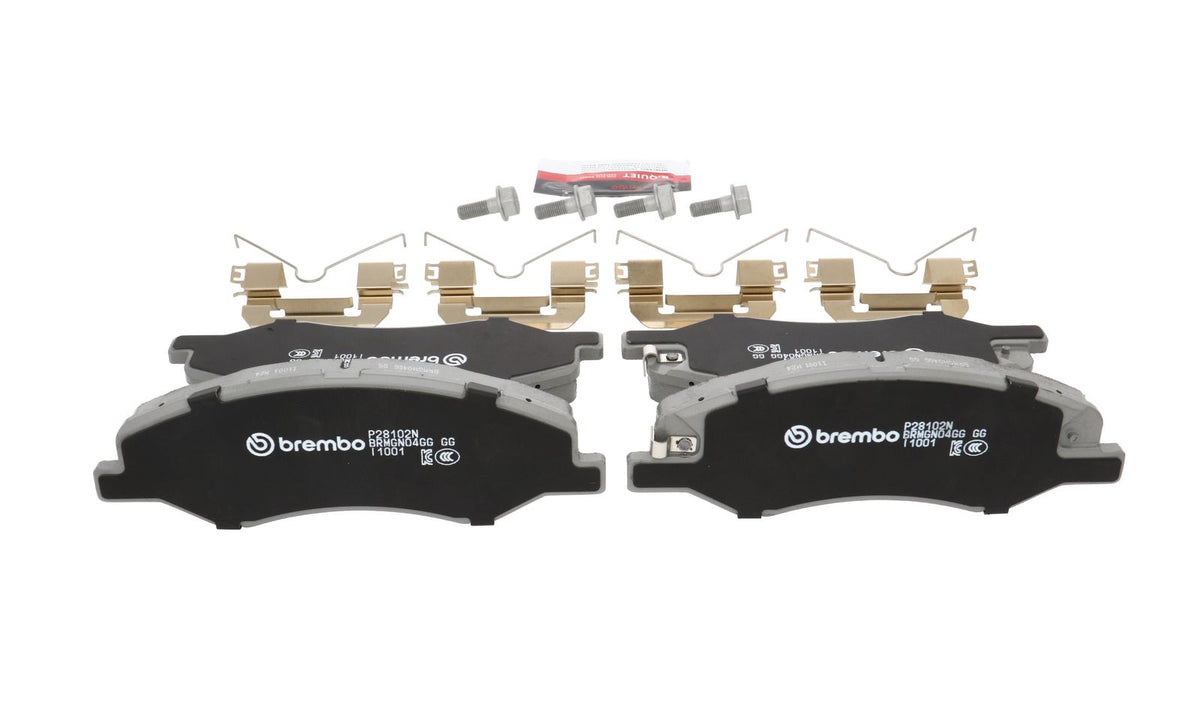 PRIME Ceramic Front Disc Brake Pad Set - P28102N_14