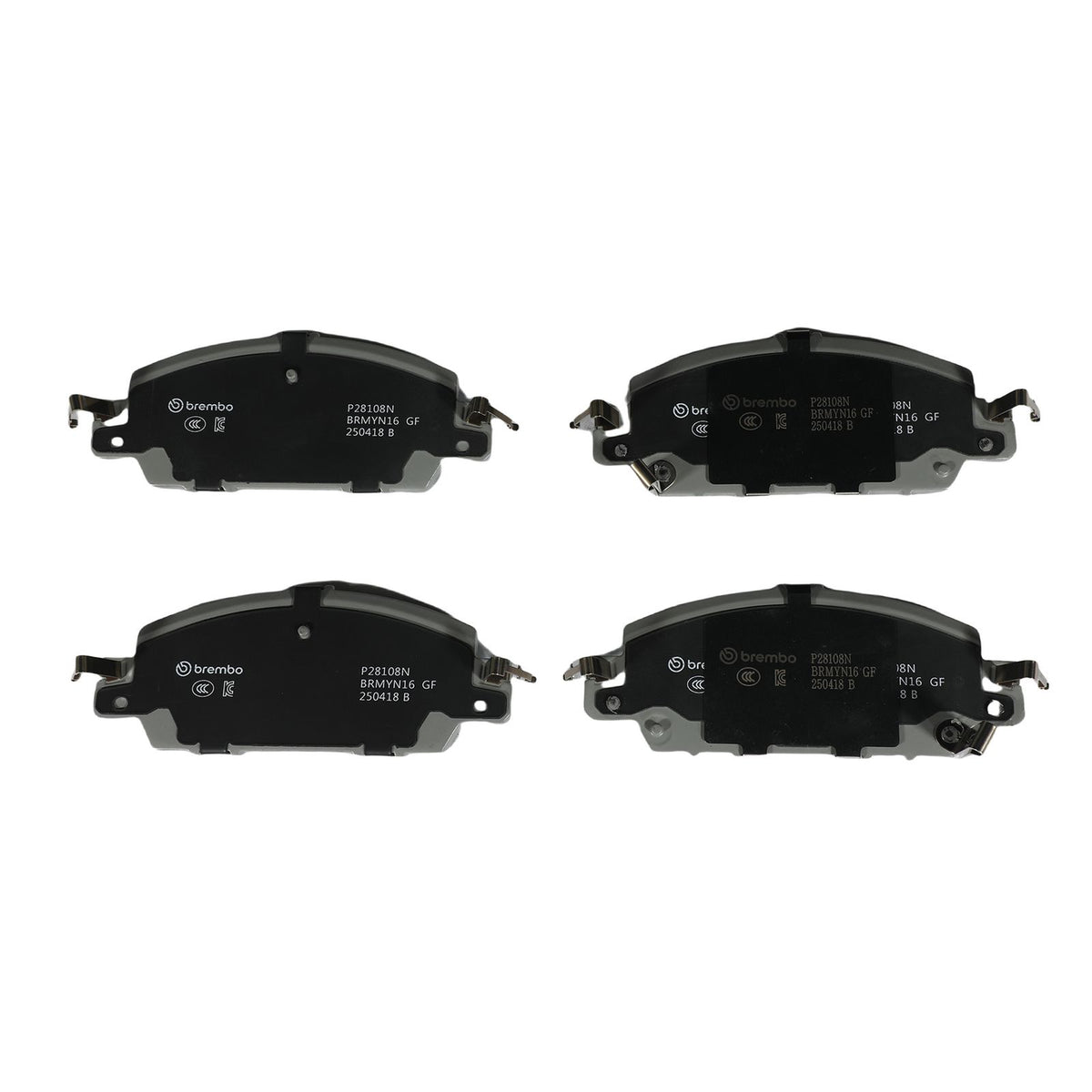 PRIME Ceramic Front Disc Brake Pad Set - P28108N_02