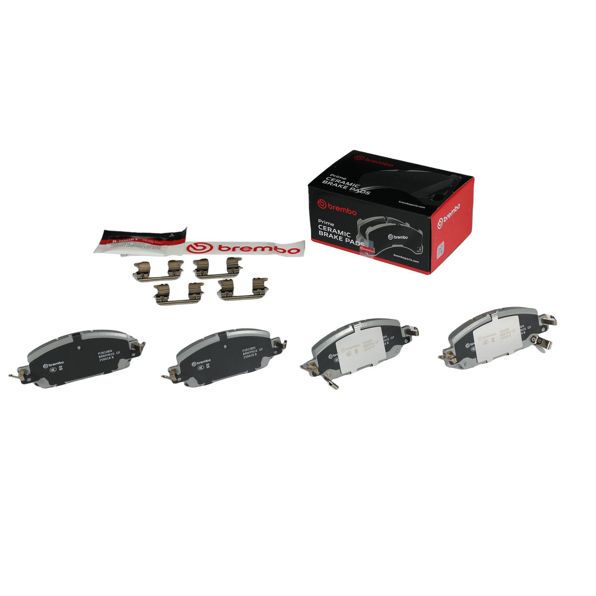 PRIME Ceramic Front Disc Brake Pad Set - P28108N_03