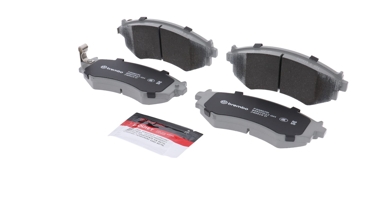 PRIME Ceramic Front Disc Brake Pad Set - P30002N_05