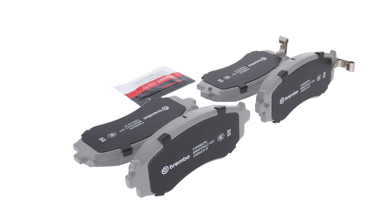 PRIME Ceramic Front Disc Brake Pad Set - P30002N_12