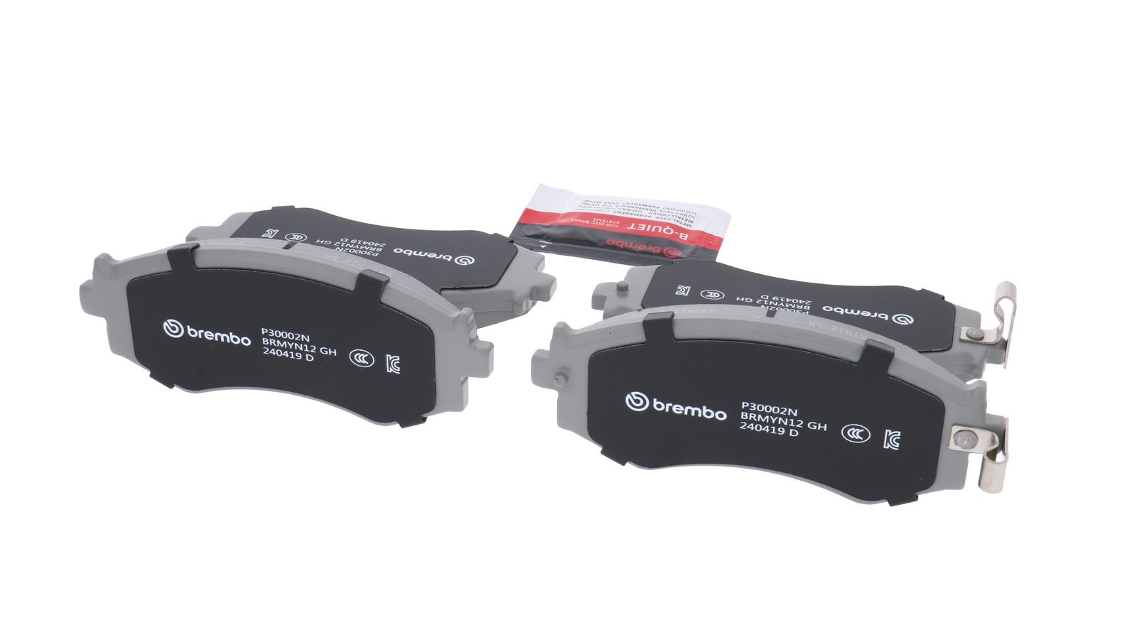 PRIME Ceramic Front Disc Brake Pad Set - P30002N_16