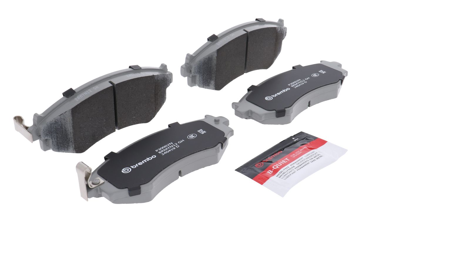 PRIME Ceramic Front Disc Brake Pad Set - P30002N_24