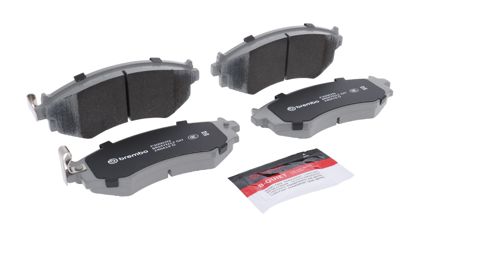 PRIME Ceramic Front Disc Brake Pad Set - P30002N_25