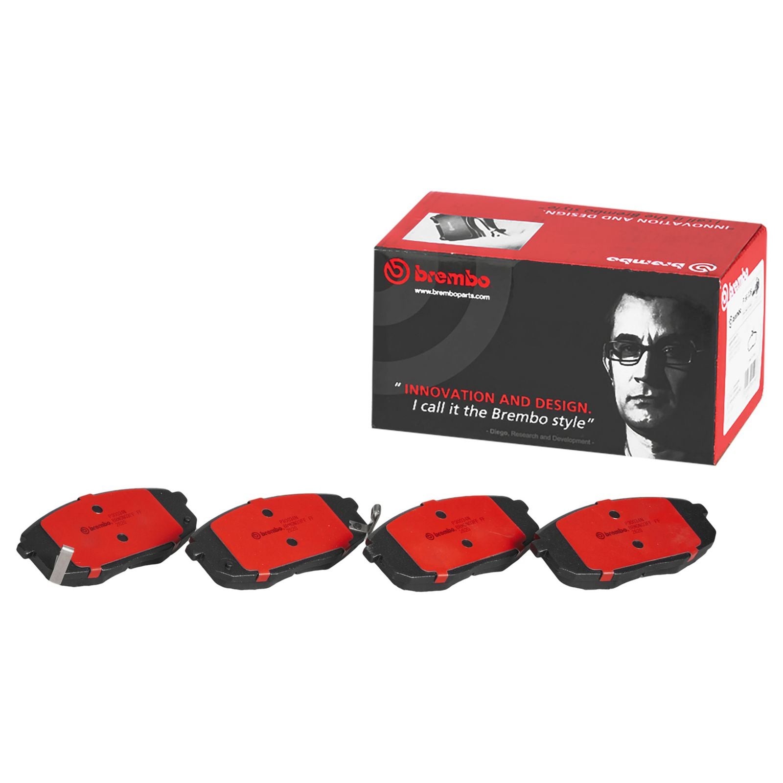 PRIME Ceramic Front Disc Brake Pad Set - P30034N_01