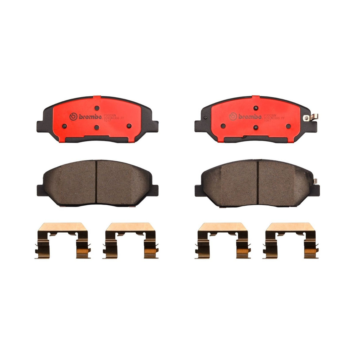PRIME Ceramic Front Disc Brake Pad Set - P30036N_02