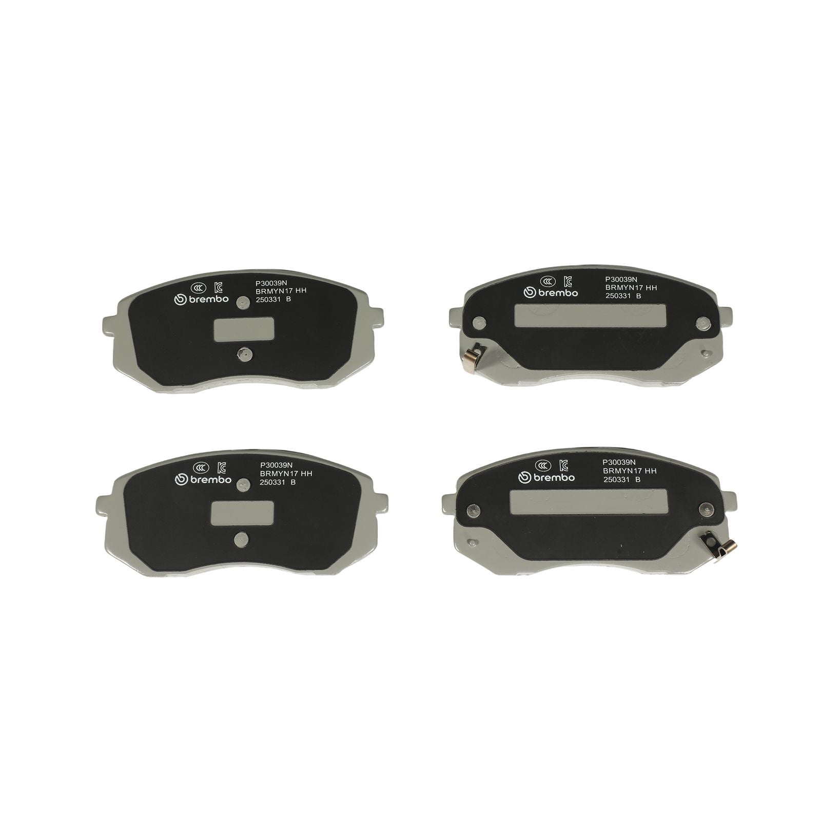 PRIME Ceramic Front Disc Brake Pad Set - P30039N_01